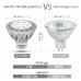 7 Watt GU5.3 12V LED Spot Cool White - 50W Replacement - Narrow Beam 38 Degree Angle